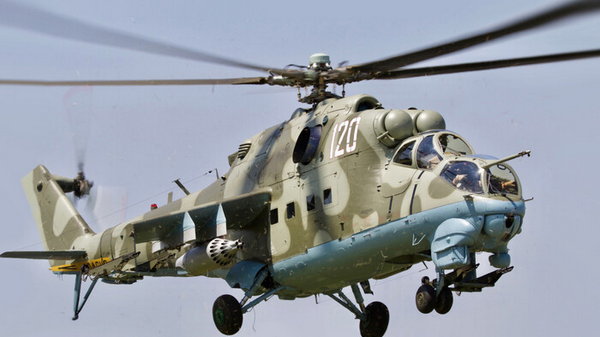 Під Бахмутом нацгвардійці збили ворожий вертоліт Мі-24