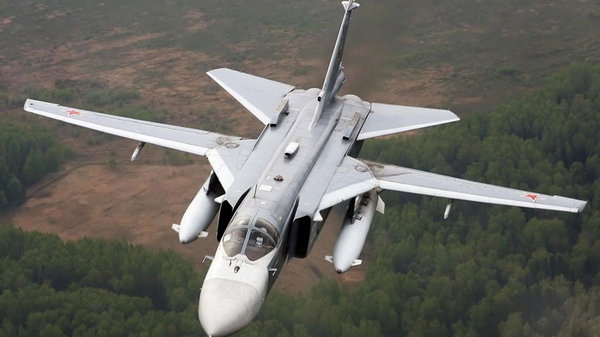 ЗСУ знищили російський бомбардувальник Су-24М