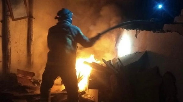 Внаслідок атаки дронів на Миколаїв виникла пожежа
