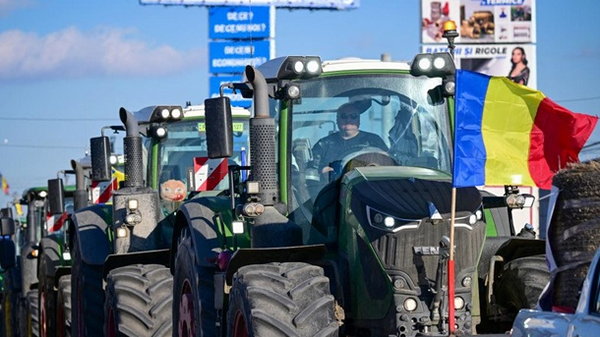 Румунські фермери посилили блокаду на кордоні