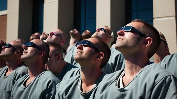 У США ув'язнені вимагають дозволу спостерігати за сонячним затемненням