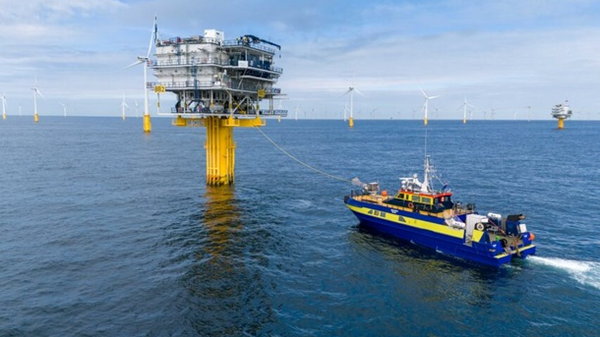 У Північному морі запустили першу зарядну станцію для суден
