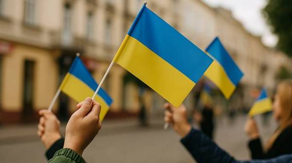 Прапорці України – символ духу українського народу