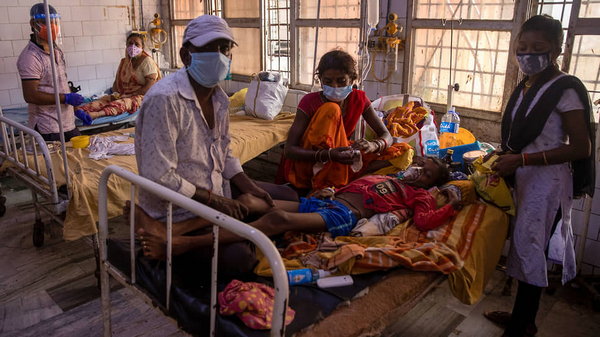 В Индии начинается эпидемия еще одного заболевания