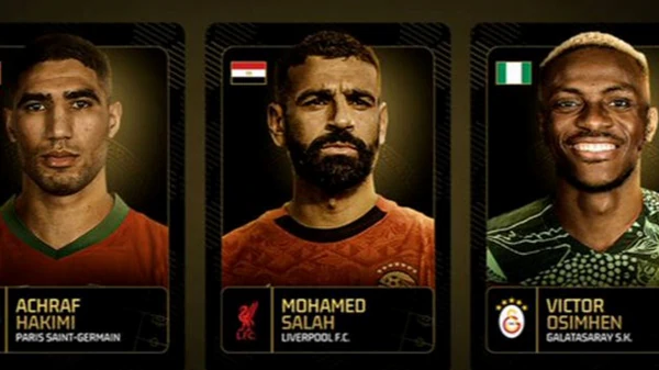 Троє гравців претендують на звання найкращого футболіста Африки