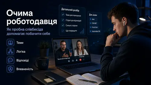 Як пробна співбесіда допомагає побачити себе очима роботодавця?